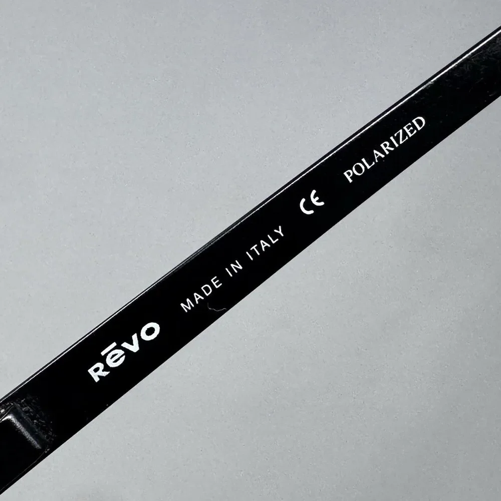 Revo 3051 001/K3 Black Polarized Sunglass Frames 61-17-125 Made in Italy